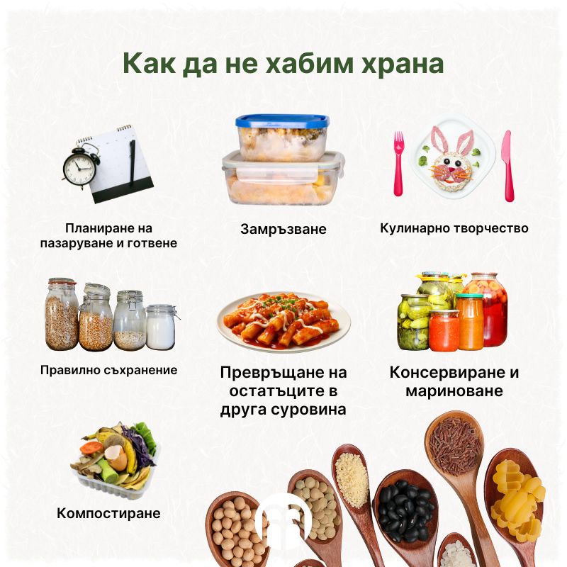 (Bulharština) Jak neplýtvat potravinami
